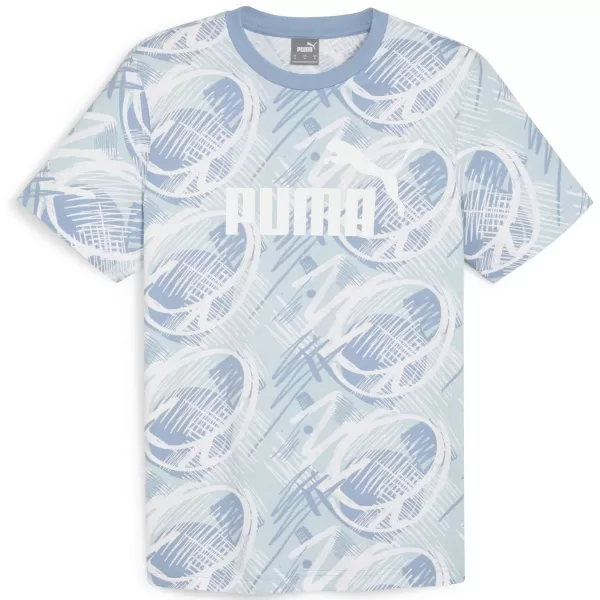  Herren-T-Shirt PUMA POWER AOP TEE 678938-20 BLAU 