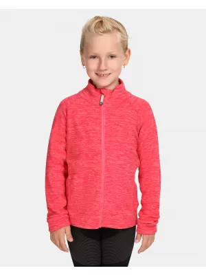Fleece-Sweatshirt für Kinder KILPI ALACANT-J UJ0203KI ROSA