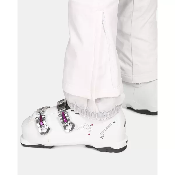  Softshell-Skihose für Damen KILPI DIONE-W UL0408KI WEIß 