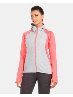 Warmes Damen-Sweatshirt KILPI VERSAM-W UL0205KI ROSA
