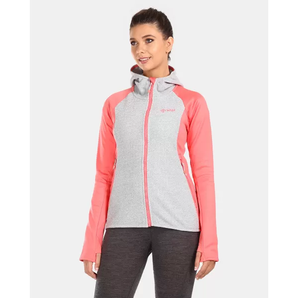  Warmes Damen-Sweatshirt KILPI VERSAM-W UL0205KI ROSA 