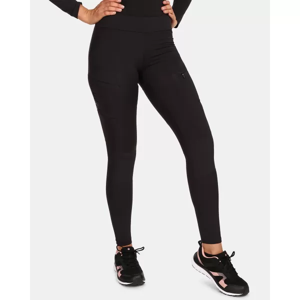  Leggings für Damen KILPI MOUNTERIA-W UL0418KI SCHWARZ 