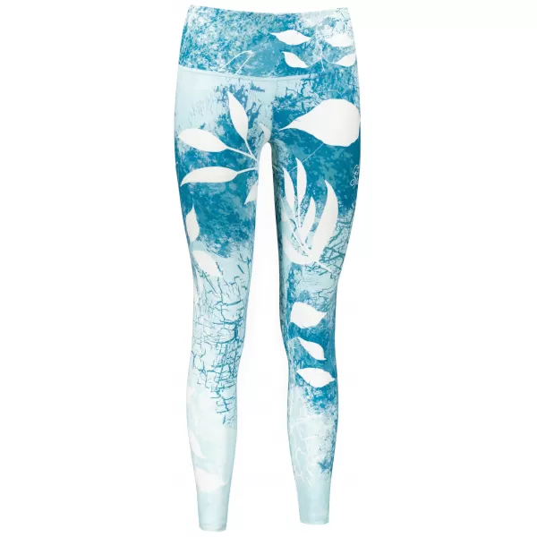  Lange Premium-Leggings für Damen ALTISPORT VOJ/ALW020LEG01 BLAU 