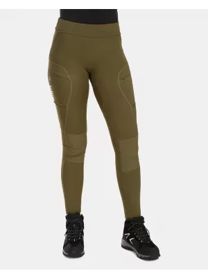 Leggings für Damen KILPI MOUNTERIA-W UL0418KI GRÜN