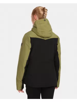 Damen-Skijacke KILPI FLIP-W UL0113KI GRÜN
