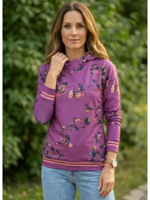 Premium-Sweatshirt für Damen ALTISPORT VOJ/ALW024MI01 LILA