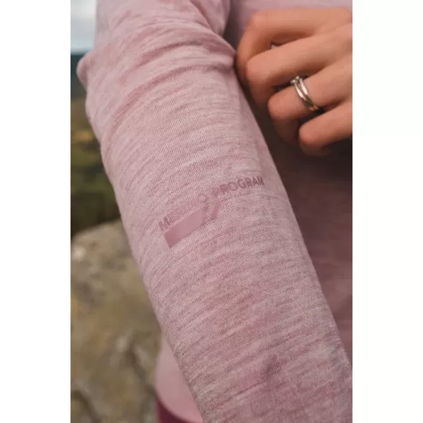  Thermo-T-Shirt für Damen HUSKY MEROW L VERBLASSTES ROSA 