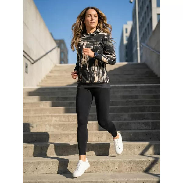  Hochwertiges Funktions-Sweatshirt für Damen ALTISPORT VOJ/ALW010MI01 SCHWARZ BRAUN 