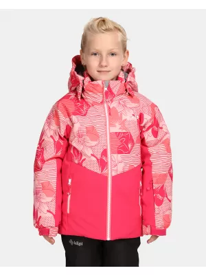 Skijacke für Mädchen KILPI SAMARA-JG UJ0113KI ROSA