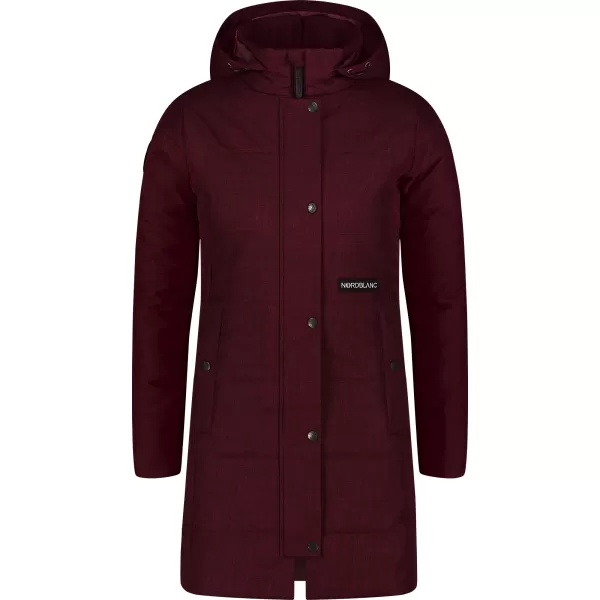  Wintermantel für Damen NORDBLANC MYSTIQUE NBWJL7943 BURGUND 