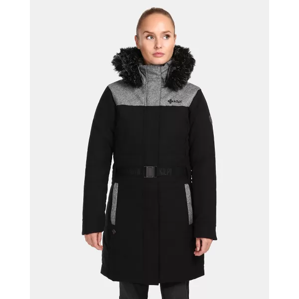  Wintermantel für Damen KILPI KETRINA-W UL0129KI SCHWARZ 