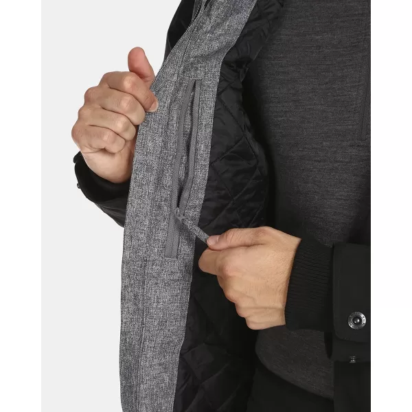  Herren-Winterjacke KILPI ALPHA-M UM0127KI SCHWARZ 