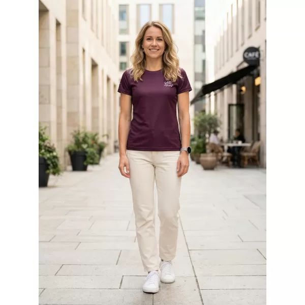  Hochwertiges Funktions-T-Shirt für Damen ALTISPORT VOJ/ALW000TR01 LILA 