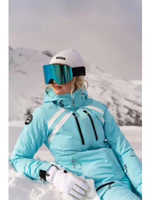 Damen-Skijacke NORDBLANC CREVASSE NBWJL7932 HELLBLAU