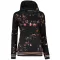Premium-Sweatshirt für Damen ALTISPORT VOJ/ALW024MI01 SCHWARZ