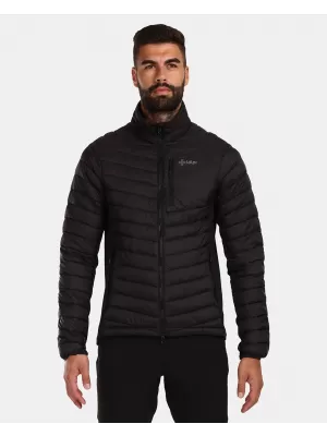 Isolierte Herrenjacke KILPI ACTIS-M UM0118KI SCHWARZ