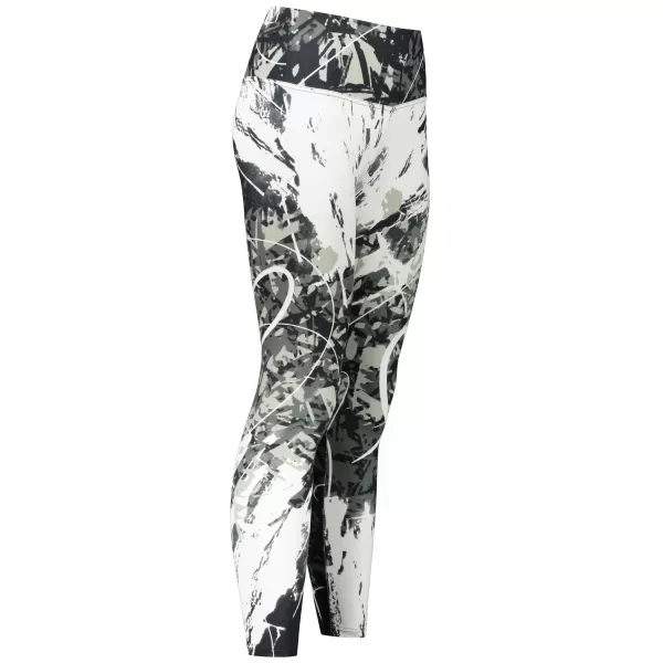  Lange Premium-Leggings für Damen ALTISPORT VOJ/ALW018LEG01 SCHWARZ UND WEIß 