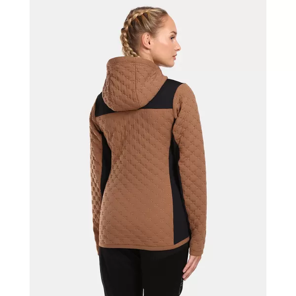  Damen-Sweatshirt KILPI NEVIA-W UL0213KI BRAUN 