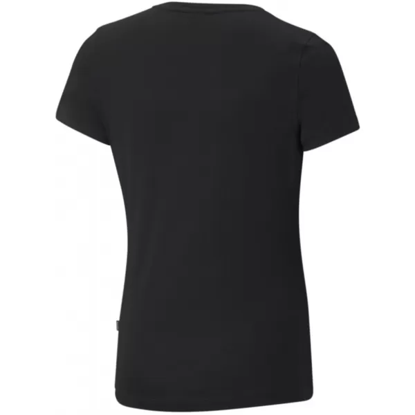  Mädchen-T-Shirt PUMA ESS LOGO TEE 587029-01 SCHWARZ 