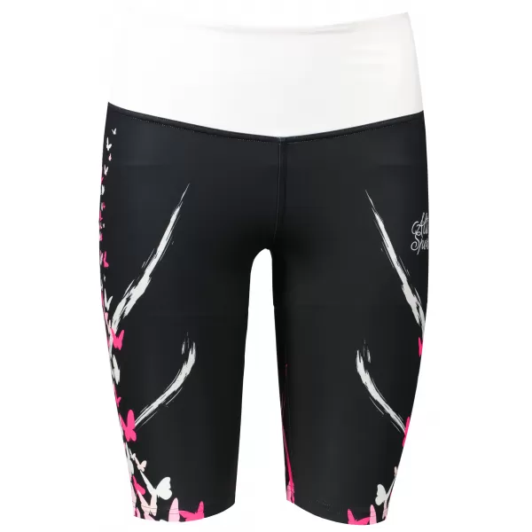  Dámské legíny nad kolena premium ALTISPORT VOJ/ALW022LEG02 ČERNORŮŽOVÁ 