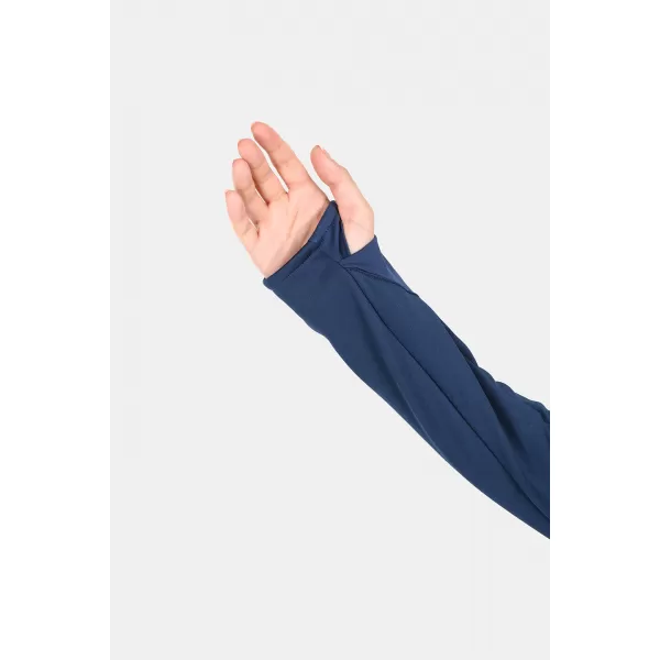 Warmes Damen-Sweatshirt KILPI VERSAM-W UL0205KI DUNKELBLAU 