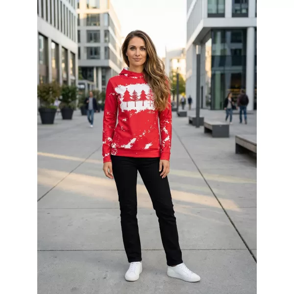  Hochwertiges Funktions-Sweatshirt für Damen ALTISPORT VOJ/ALWVN4MI01 MAGENTA 