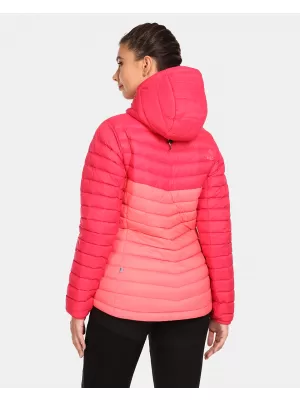 Daunenjacke für Damen KILPI PYRAMIDEN-W UL0114KI ROSA