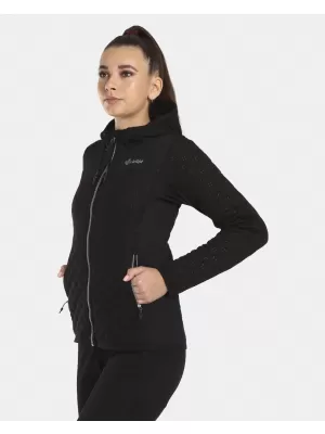 Damen-Sweatshirt KILPI NEVIA-W UL0213KI SCHWARZ