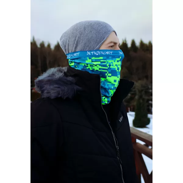  Halstuch ALTISPORT VOJ/ALU011NAK01 KEROSIN/GELB 