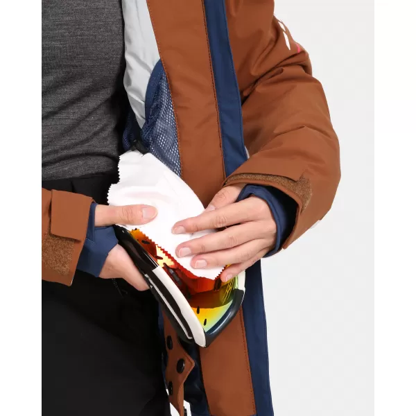  Damen-Skijacke KILPI VALERA-W UL0108KI BRAUN 