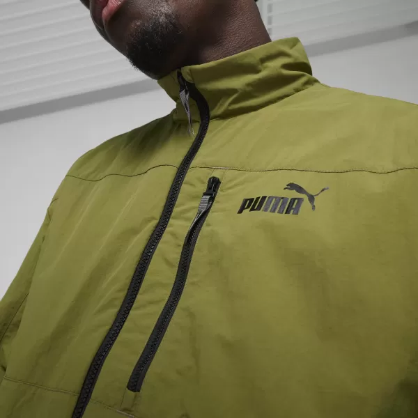  Herrenjacke PUMA STYLE WINDBREAKER 623685-33 GRÜN 