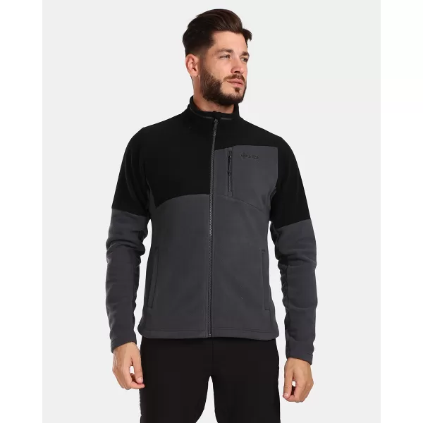  Fleece-Sweatshirt für Herren KILPI GLANDER-M UM0210KI DUNKELGRAU 