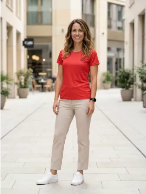 Hochwertiges Funktions-T-Shirt für Damen ALTISPORT VOJ/ALW000TR01 ROT
