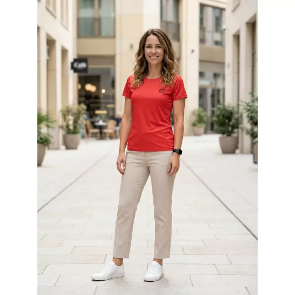  Hochwertiges Funktions-T-Shirt für Damen ALTISPORT VOJ/ALW000TR01 ROT 