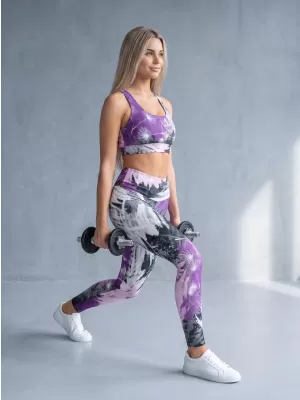 Premium-Sport-BH für Damen ALTISPORT VOJ/ALW016POD01 LILA