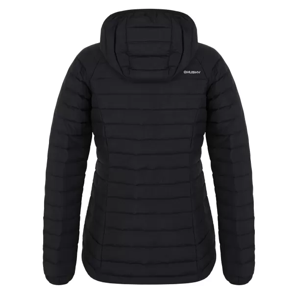  Daunenjacke für Damen HUSKY DREESER L SCHWARZ 