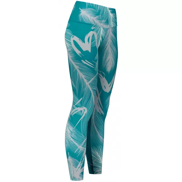  Lange Premium-Leggings für Damen ALTISPORT VOJ/ALW001LEG01 SMARAGD 