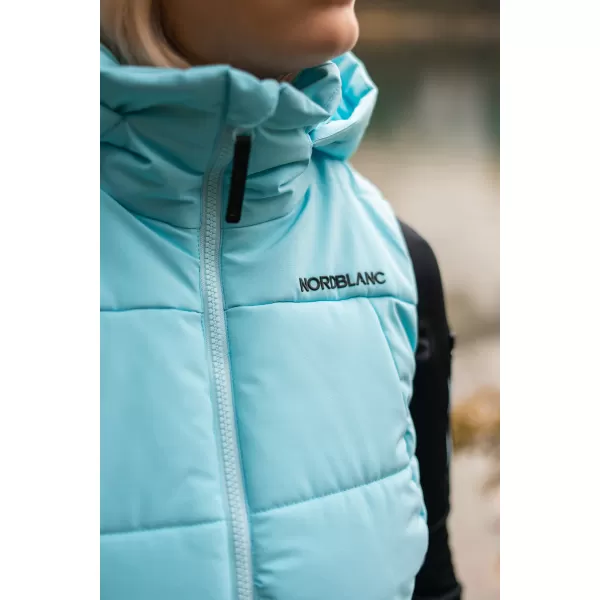  Winterweste für Damen NORDBLANC SWEET NBWJL7946 HELLBLAU 