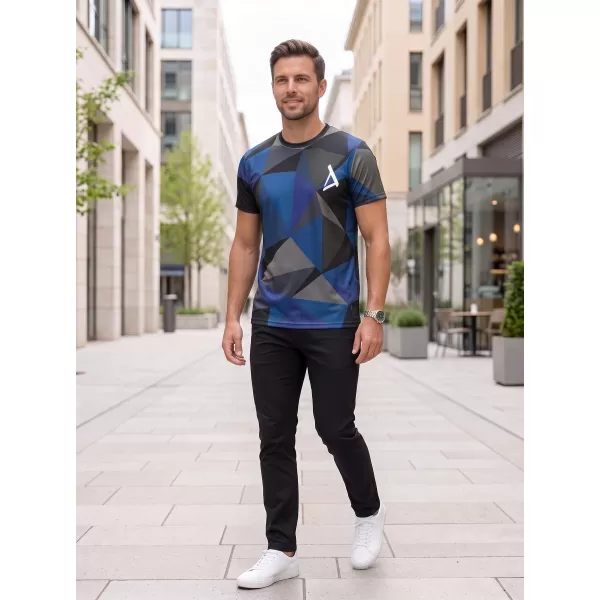  Herren Premium Plus Funktions-T-Shirt ALTISPORT VOJ/ALM007TR02 DUNKELBLAU 