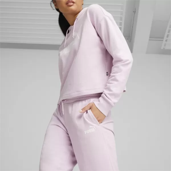  Damenhosen PUMA ESS+ SMALL LOGO HW PANTS TR 678744-60 LILA 