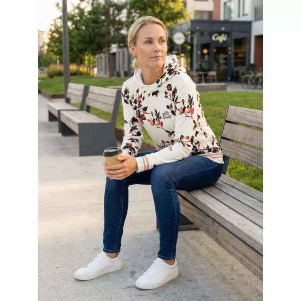  Premium-Sweatshirt für Damen ALTISPORT VOJ/ALW024MI01 WEIß 