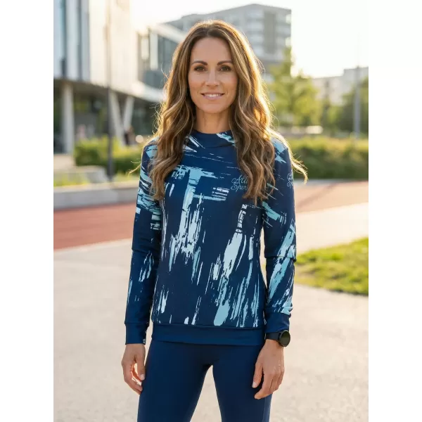  Hochwertiges Funktions-Sweatshirt für Damen ALTISPORT VOJ/ALW010MI01 KÖNIGSBLAU 