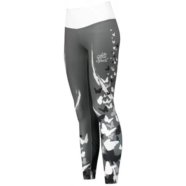  Lange Premium-Leggings für Damen ALTISPORT VOJ/ALW022LEG01 GRAU 