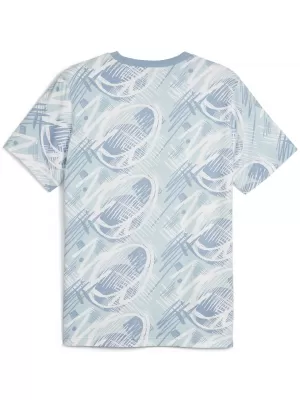 Herren-T-Shirt PUMA POWER AOP TEE 678938-20 BLAU