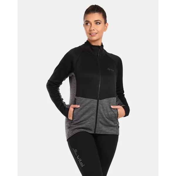  Funktions-Sweatshirt für Damen KILPI TOMMS-W UL0204KI SCHWARZ 