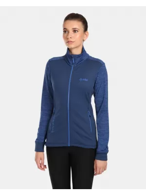 Stretch-Sweatshirt für Damen KILPI SIREN-W UL0203KI DUNKELBLAU