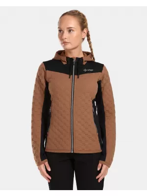 Damen-Sweatshirt KILPI NEVIA-W UL0213KI BRAUN
