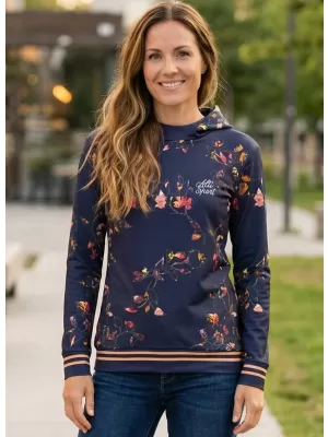 Premium-Sweatshirt für Damen ALTISPORT VOJ/ALW024MI01 DUNKELBLAU