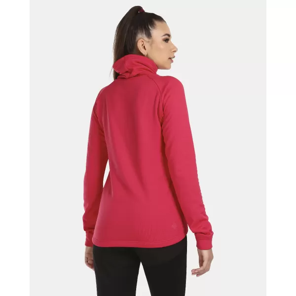  Stretch-Rollkragenpullover für Damen KILPI ROLO-W UL0210KI ROSA 
