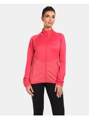 Funktions-Sweatshirt für Damen KILPI TOMMS-W UL0204KI ROSA